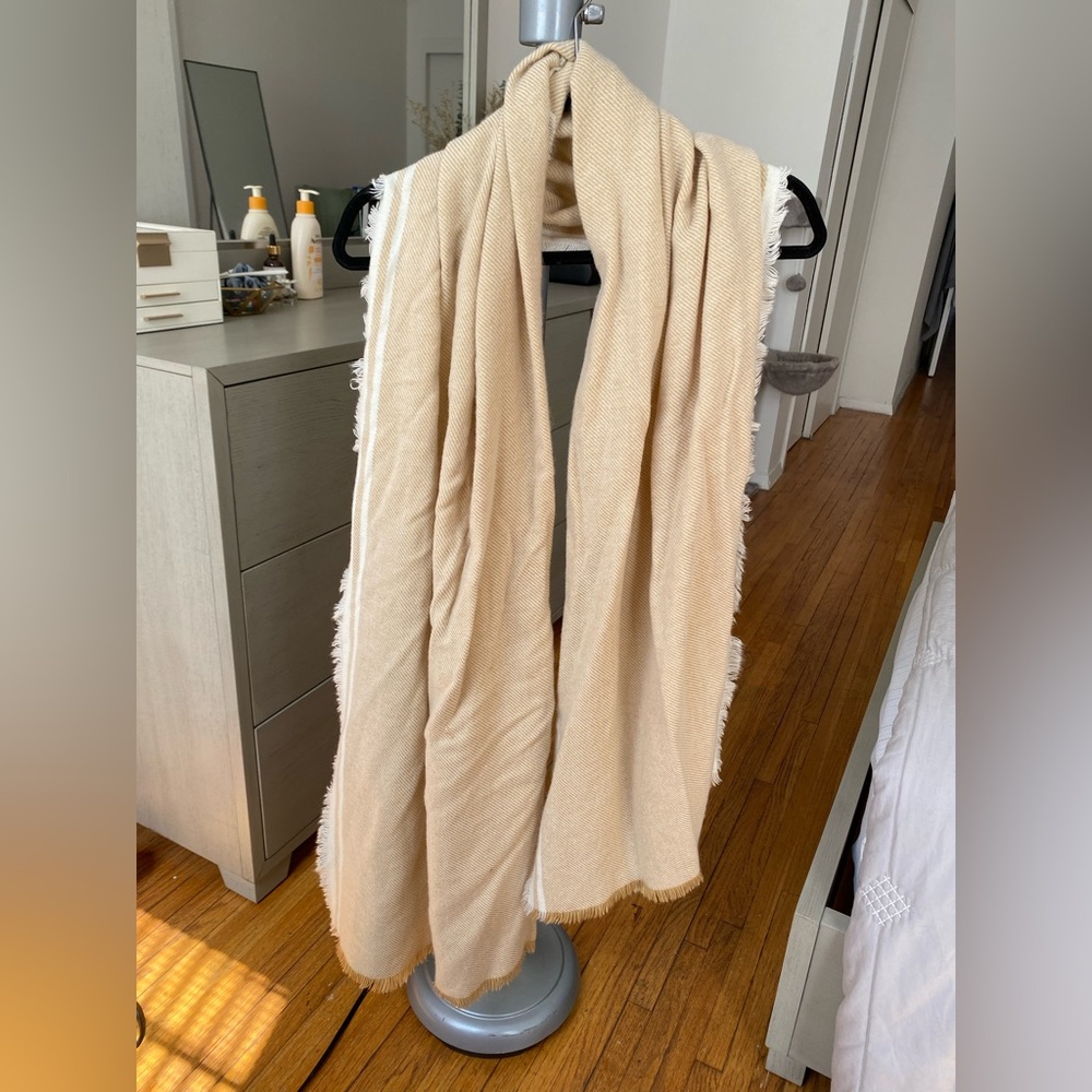 Gold scarf from Gap